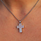 18k Chopard Happy Diamond Cross Pendant. So Happy Chopard Crucifix Necklace