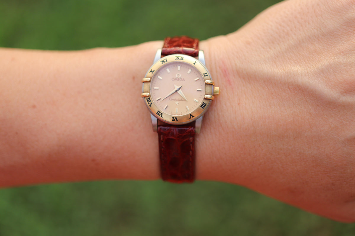 Omega Watch. Ladies Omega Constellation Manhattan Ladies 18k SS