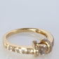 18k Round Genuine Diamond Solitaire Ring Anniversary Illusion set princess cut.