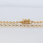 18k Diamond Tennis Bracelet. 18k round diamond Tennis bracelet. 1CTW