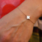 Van Cleef Arpels Sweet Alhambra Bracelet . Genuine VCA 18k YG Mother of Pearl