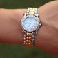 Chopard Happy Sport Sapphire Diamond Watch. 18k Chopard LUC 27/8930-23/11 Ladies