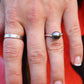 Mikimoto Tahitian Pearl Black Ring. Platinum PT900 Mikimoto Pearl ring.