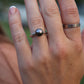 Vintage Cartier Love SM Ring. 18k WG Genuine Cartier Band.