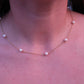 Vintage Tiffany Co Pearl Necklace. 18k YG Tiffany Pearls by the Yard Necklace.