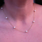 Vintage Tiffany Co Pearl Necklace. 18k YG Tiffany Pearls by the Yard Necklace.