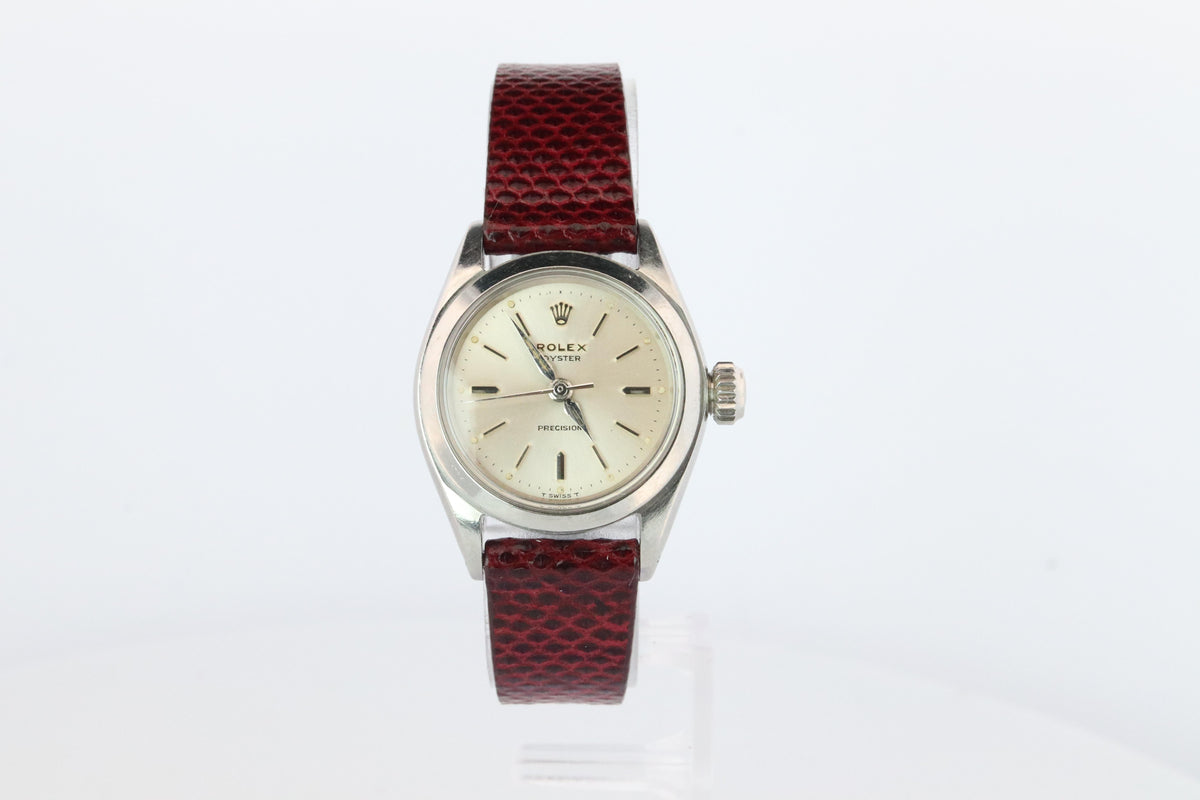Genuine Rolex 6410 Watch. Ladies ROLEX Oyster Precision Wristwatch.