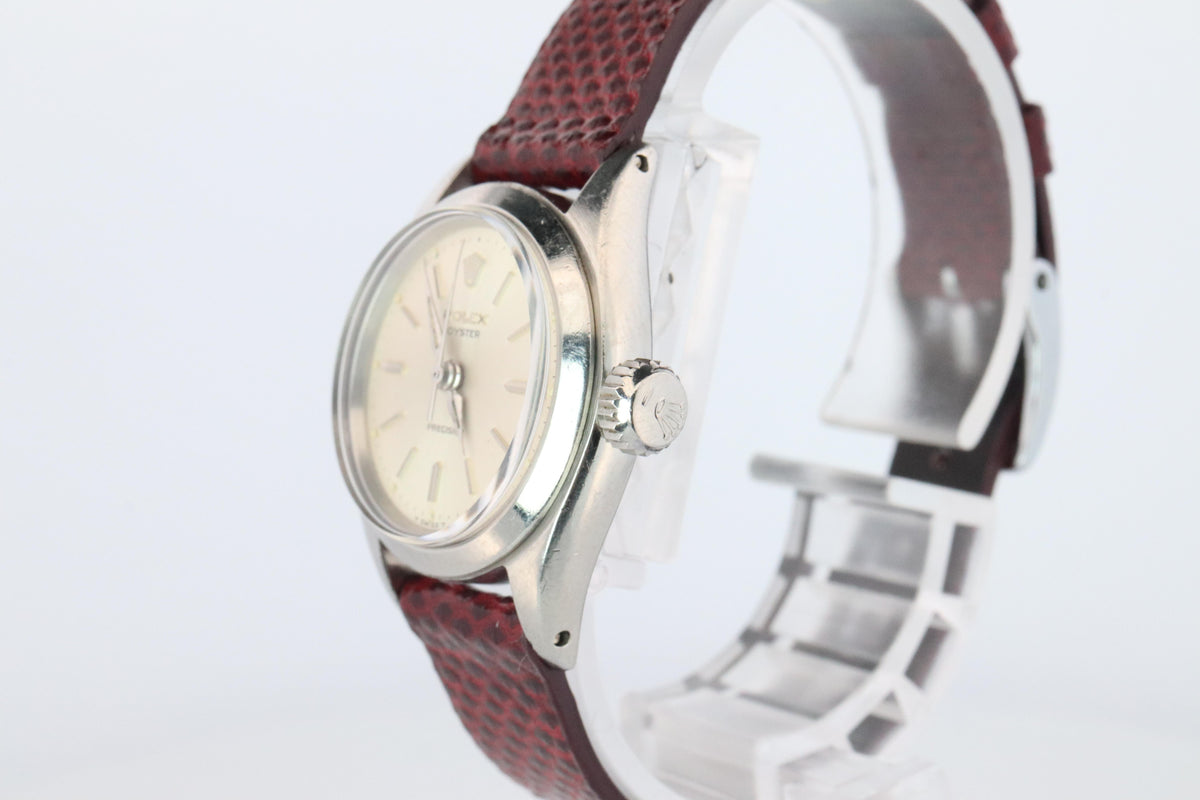 Genuine Rolex 6410 Watch. Ladies ROLEX Oyster Precision Wristwatch.