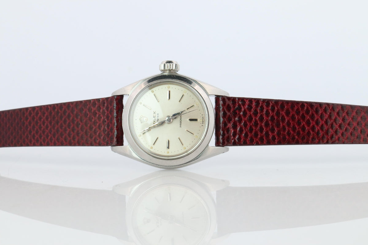 Genuine Rolex 6410 Watch. Ladies ROLEX Oyster Precision Wristwatch.