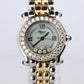 Chopard Happy Sport Sapphire Diamond Watch. 18k Chopard LUC 27/8930-23/11 Ladies