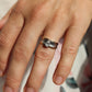 18k Gold LARGE Diamond Pear engagement ring. Platinum and 18k Diamond Solitaire