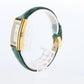 Vintage GUCCI Tank Watch Timepiece. 2600L Gucci Lane Green