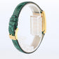 Vintage GUCCI Tank Watch Timepiece. 2600L Gucci Lane Green