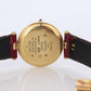 Cartier Watch. Must de Cartier Bordeaux Burgundy Dial Vendome Round Argent 30mm.