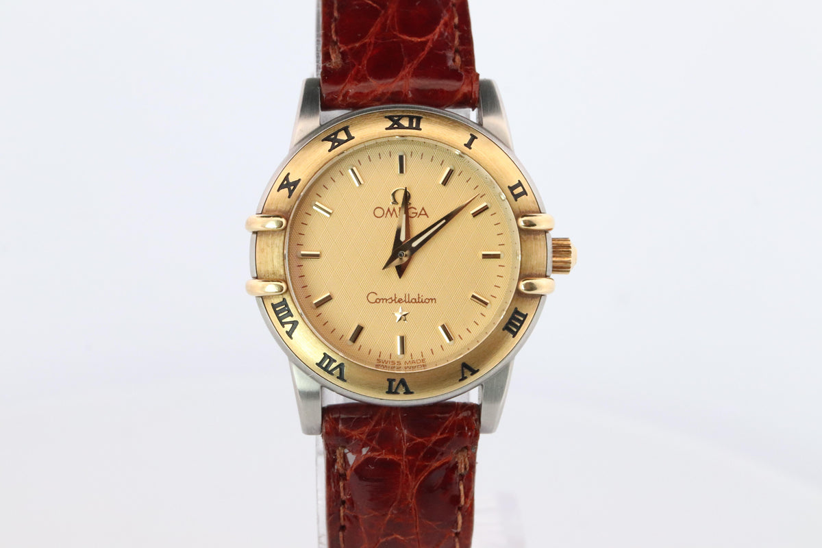 Omega Watch. Ladies Omega Constellation Manhattan Ladies 18k SS