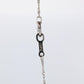 Large Diamond solitaire pendant. Platinum Pt999 Round diamond 0.9CT Necklace