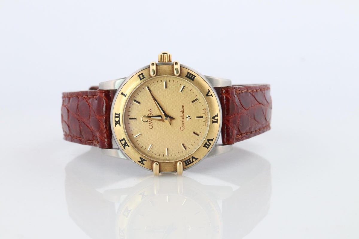 Omega Watch. Ladies Omega Constellation Manhattan Ladies 18k SS