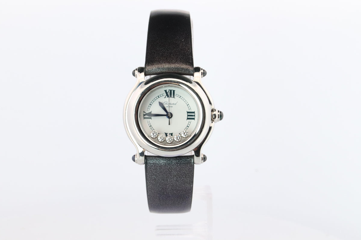Chopard Happy Sport Sapphire Diamond Watch. Chopard LUC 8245 Ladies