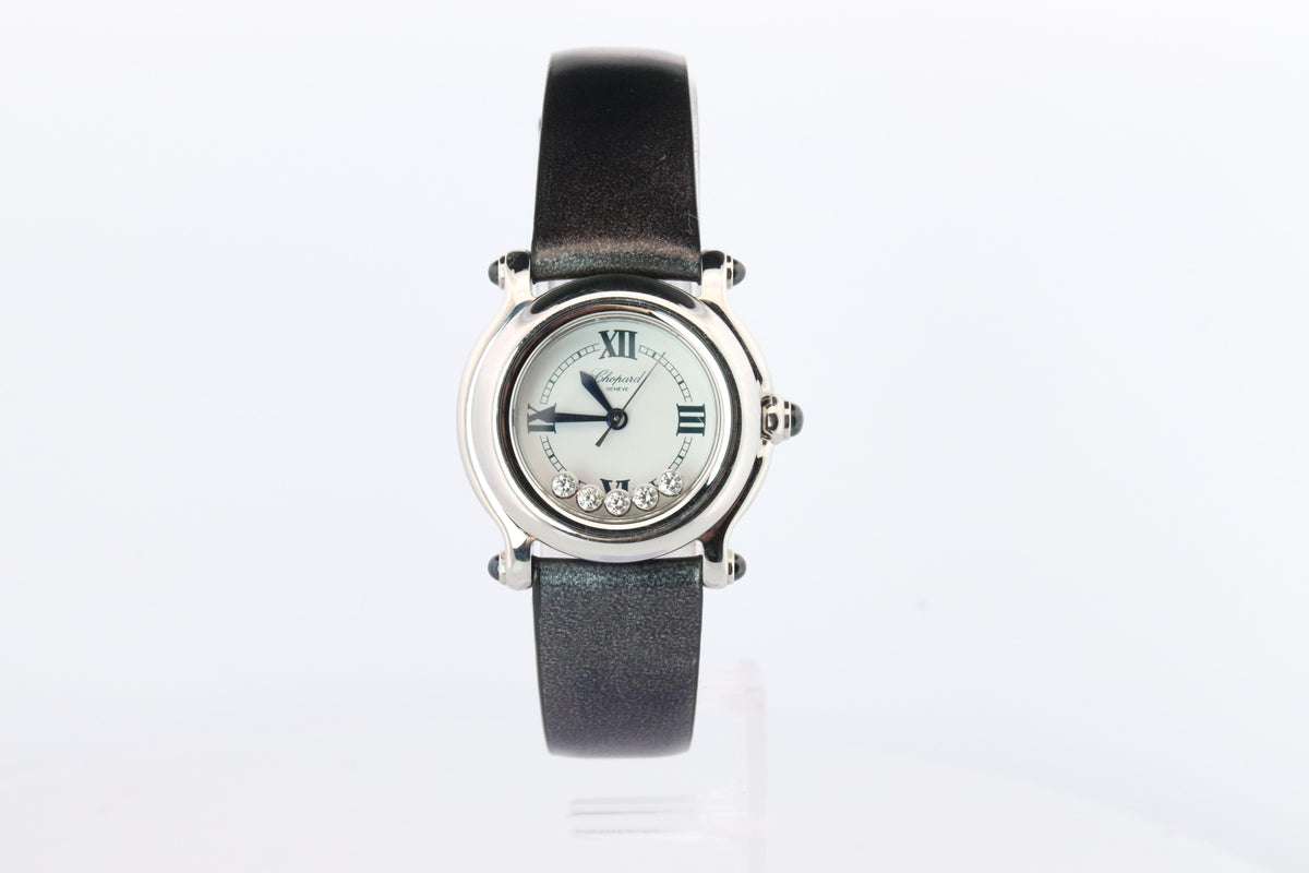 Chopard Happy Sport Sapphire Diamond Watch. Chopard LUC 8245 Ladies