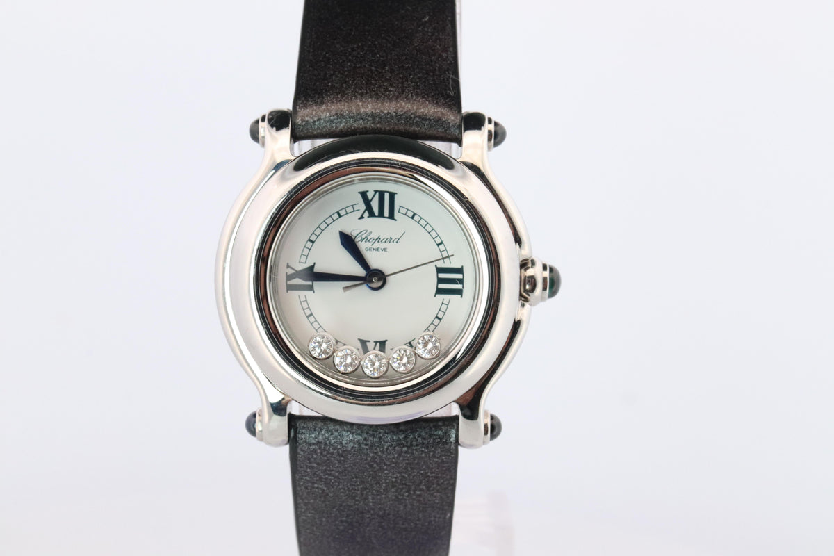 Chopard Happy Sport Sapphire Diamond Watch. Chopard LUC 8245 Ladies