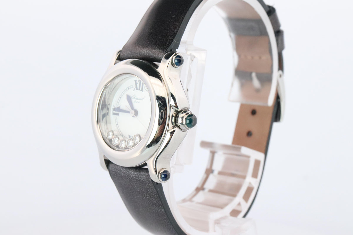 Chopard Happy Sport Sapphire Diamond Watch. Chopard LUC 8245 Ladies