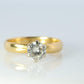 Antique 22k Tiffany and Co. Diamond solitaire. 1910s 1/2ct Diamond Tiffany Ring