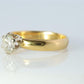 Antique 22k Tiffany and Co. Diamond solitaire. 1910s 1/2ct Diamond Tiffany Ring