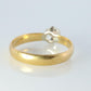 Antique 22k Tiffany and Co. Diamond solitaire. 1910s 1/2ct Diamond Tiffany Ring