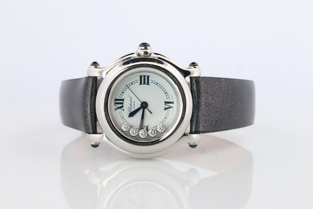 Chopard Happy Sport Sapphire Diamond Watch. Chopard LUC 8245 Ladies