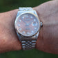 Genuine Rolex 16234G Watch. Rolex Oyster DateJust Tropical Jubilee Diamond Dial.