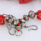 Sterling Silver RAW Coral Chunky Necklace