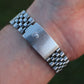 Genuine Rolex 16234G Watch. Rolex Oyster DateJust Tropical Jubilee Diamond Dial.