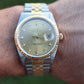 Genuine Rolex 16233G Watch. Rolex Oyster Perpetual DateJust YG Multi Tone