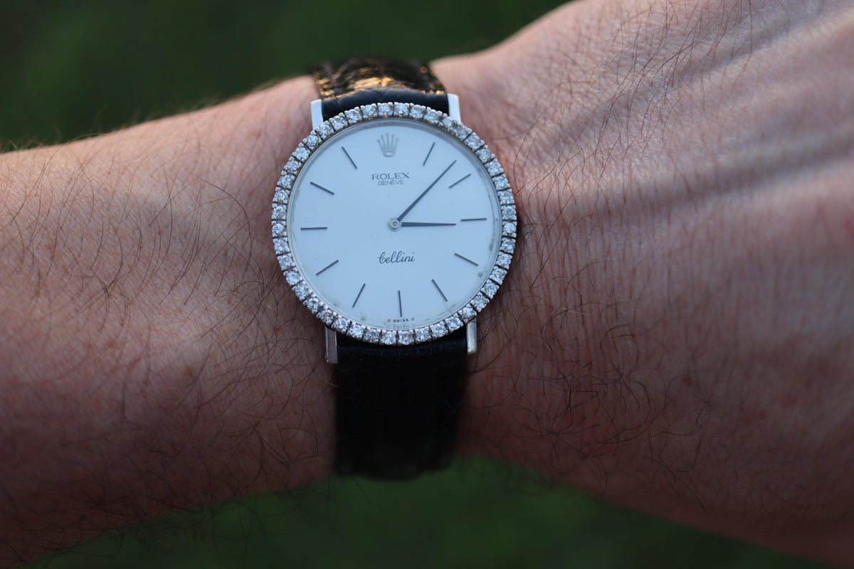 Genuine 18k Rolex Watch. 18k YG Rolex CELLINI 3833.