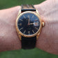 ROLEX Watch. Rolex ref. 6294 Black Dial 1950s Mens Rolex watch.
