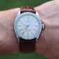 Genuine Rolex 6303 Watch. Rolex Oyster Perpetual Bubbleback Engine Turned Bezel