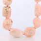 Sterling Silver RAW Bulky Coral Necklace