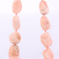 Sterling Silver RAW Bulky Coral Necklace