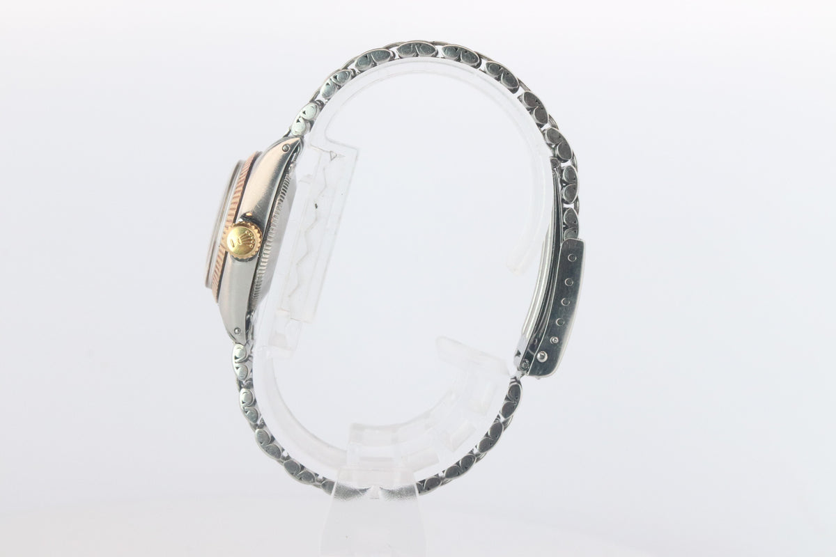 Genuine Rolex Watch. 14k SS Ladies ROLEX 6619 Automatic Wristwatch.