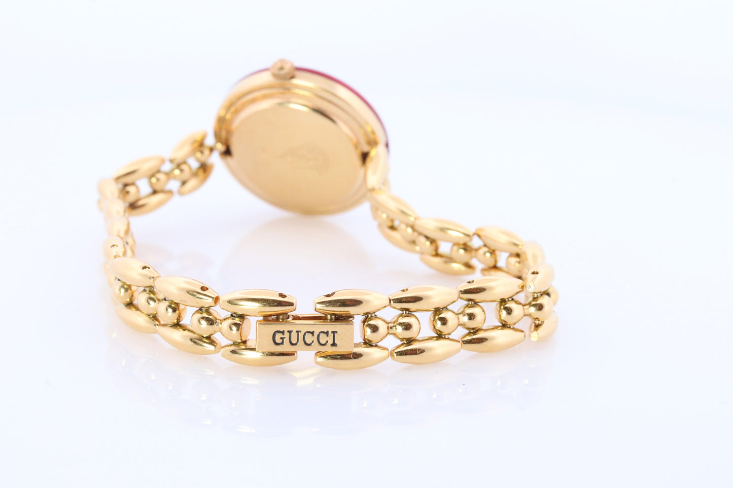 Vintage GUCCI Quartz 11/12 Watch. Gucci Multiple BEZEL Ladies Gold wristwatch