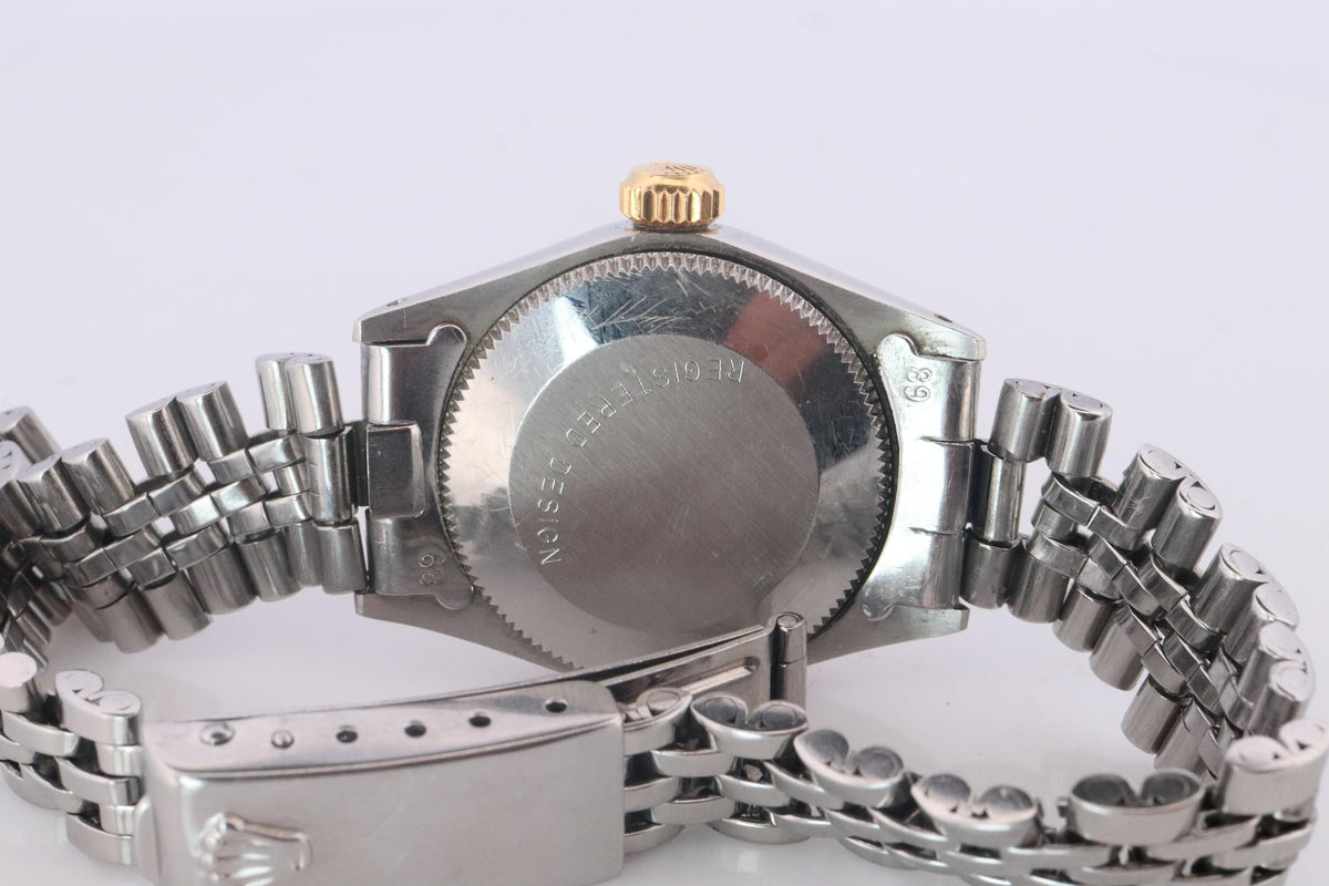 Genuine Rolex Watch. 14k SS Ladies ROLEX 6619 Automatic Wristwatch.