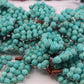 Turquoise Necklace. Collar Choker Vine Necklace.