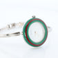 Vintage GUCCI Quartz 11/12.2 Watch Bezels Gucci Ladies Silver Bangle wristwatch