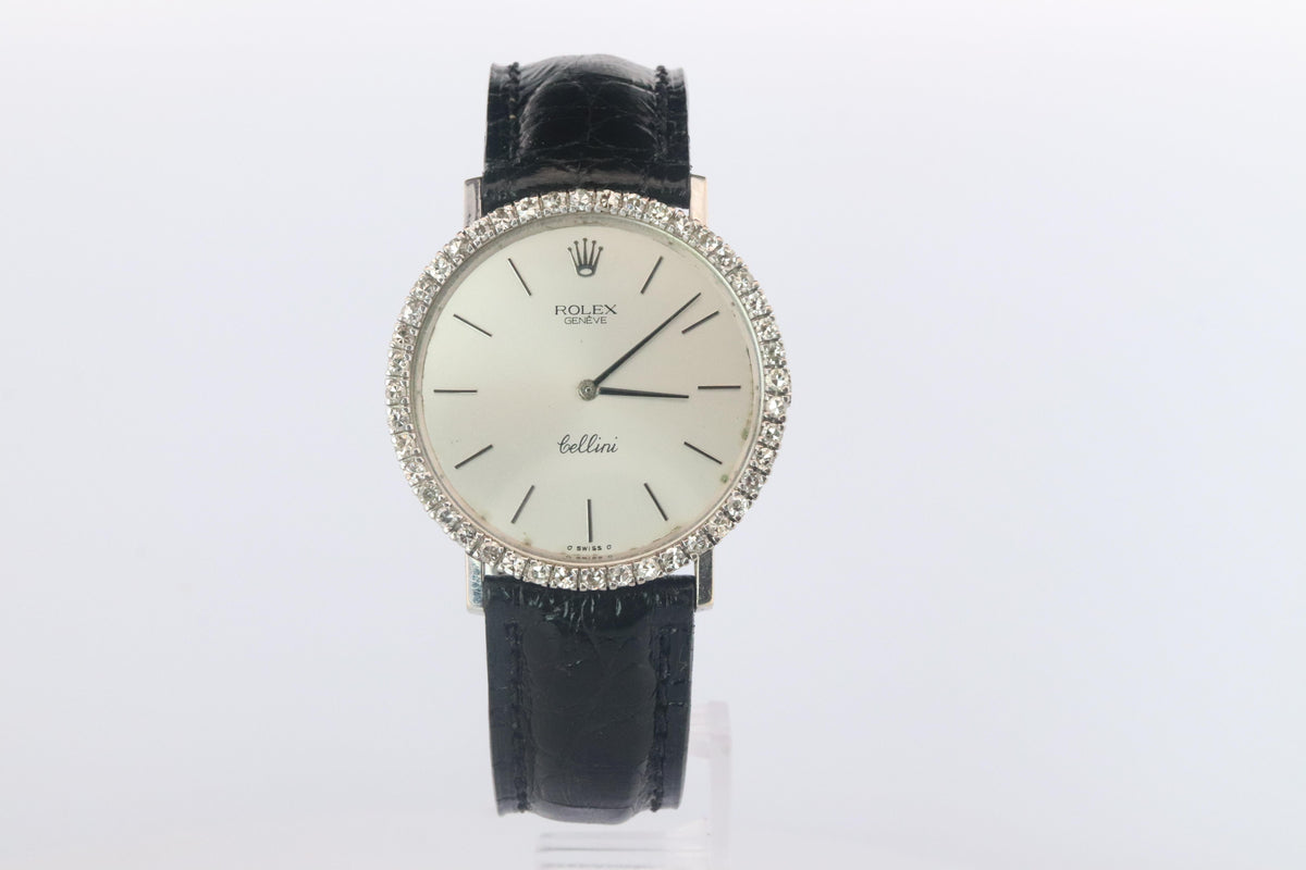 Genuine 18k Rolex Watch. 18k YG Rolex CELLINI 3833.