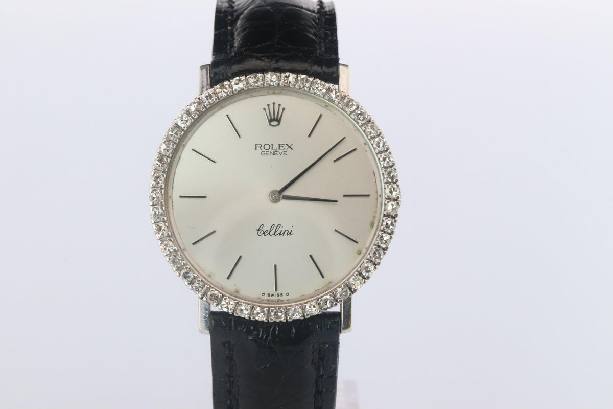 Genuine 18k Rolex Watch. 18k YG Rolex CELLINI 3833.