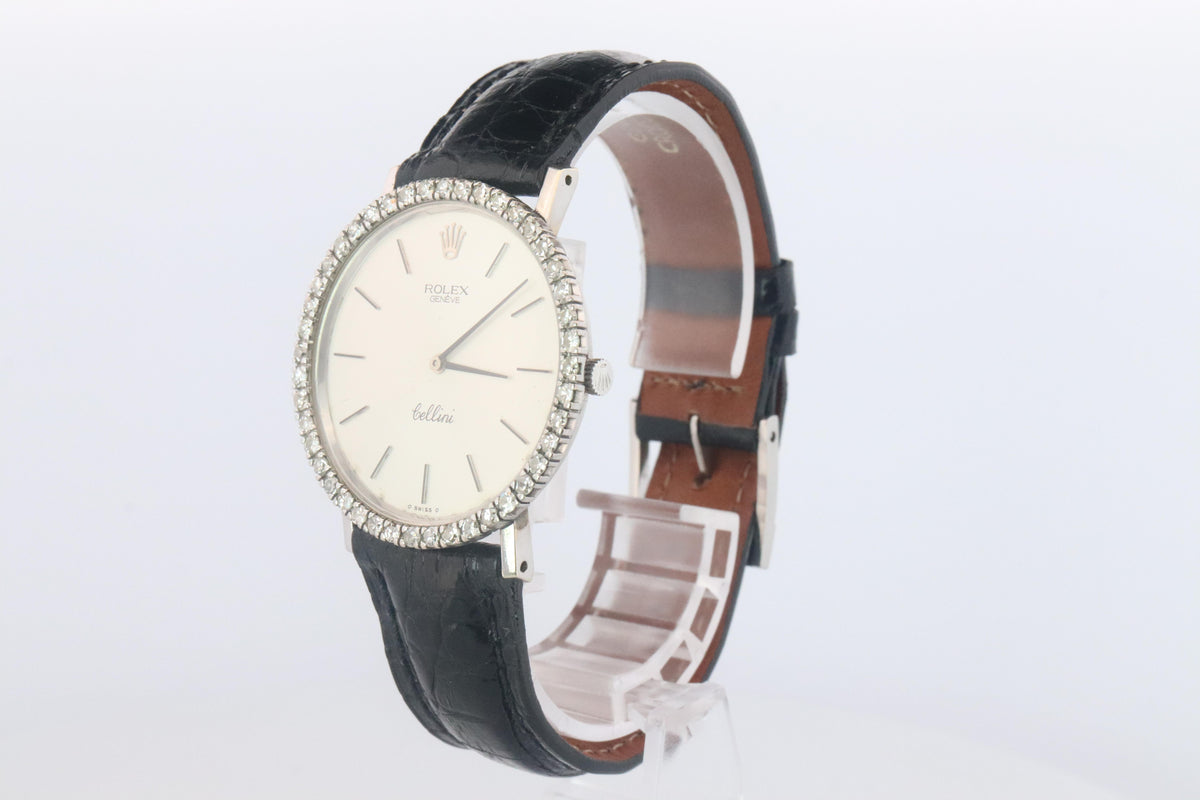 Genuine 18k Rolex Watch. 18k YG Rolex CELLINI 3833.