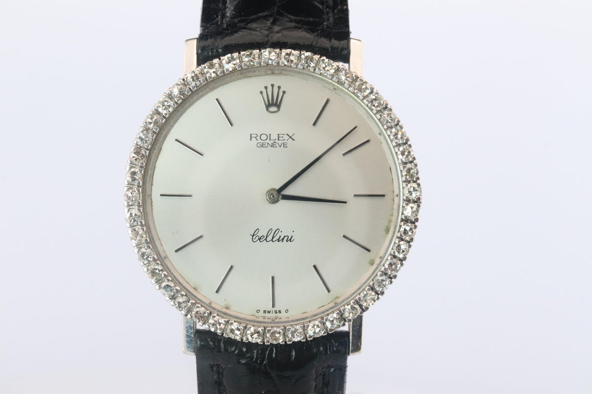 Genuine 18k Rolex Watch. 18k YG Rolex CELLINI 3833.