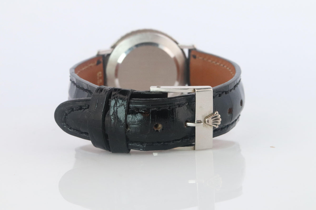 Genuine 18k Rolex Watch. 18k YG Rolex CELLINI 3833.