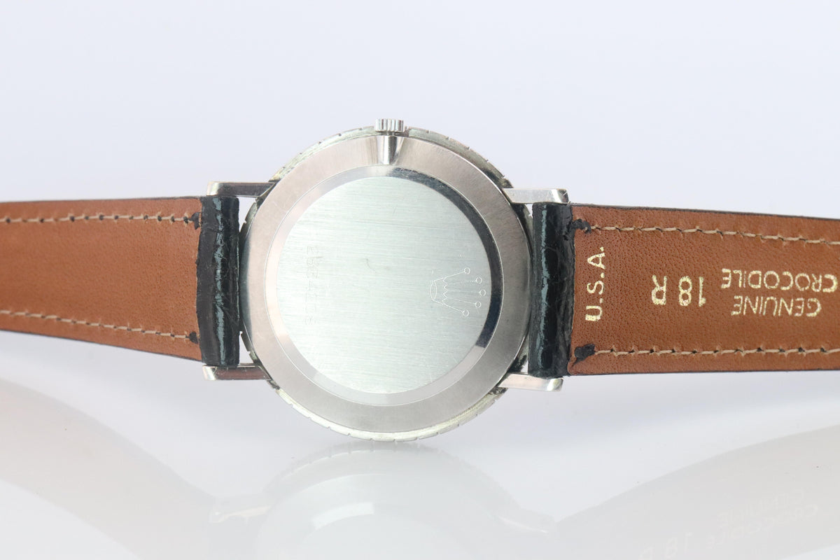 Genuine 18k Rolex Watch. 18k YG Rolex CELLINI 3833.