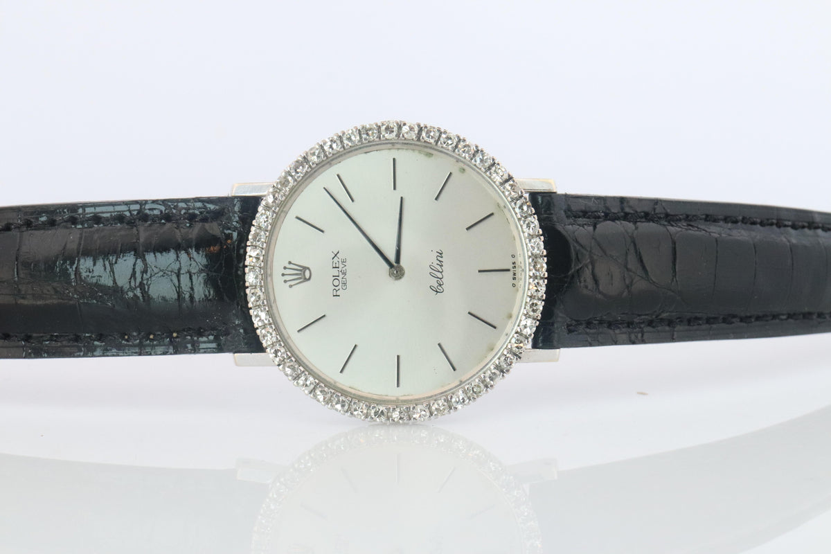 Genuine 18k Rolex Watch. 18k YG Rolex CELLINI 3833.